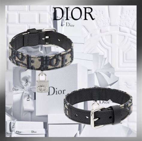 dior pet accessories|dior dog collars.